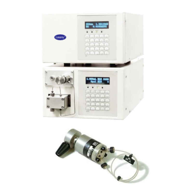 High-Performance Liquid Chromatography (HPLC LI-6210) Rheodyne Injector 7725 i (USA)