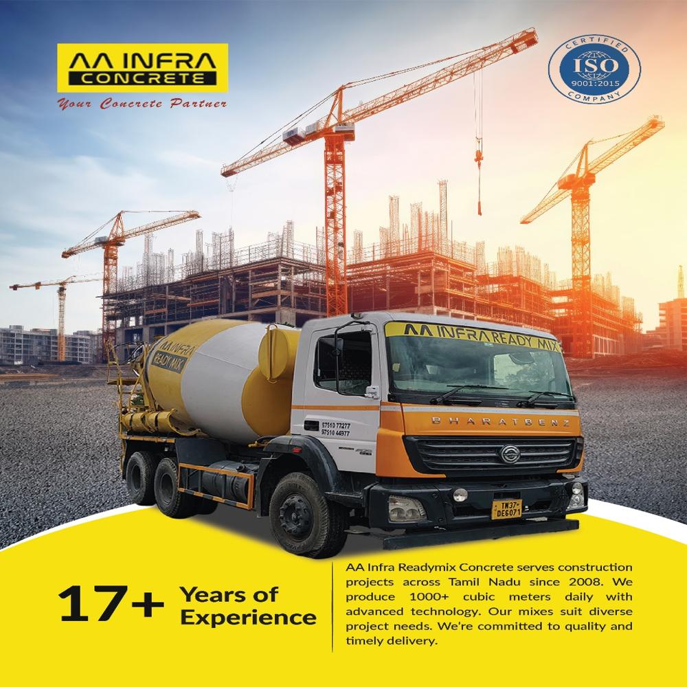 ready mix concrete suppliers in erode