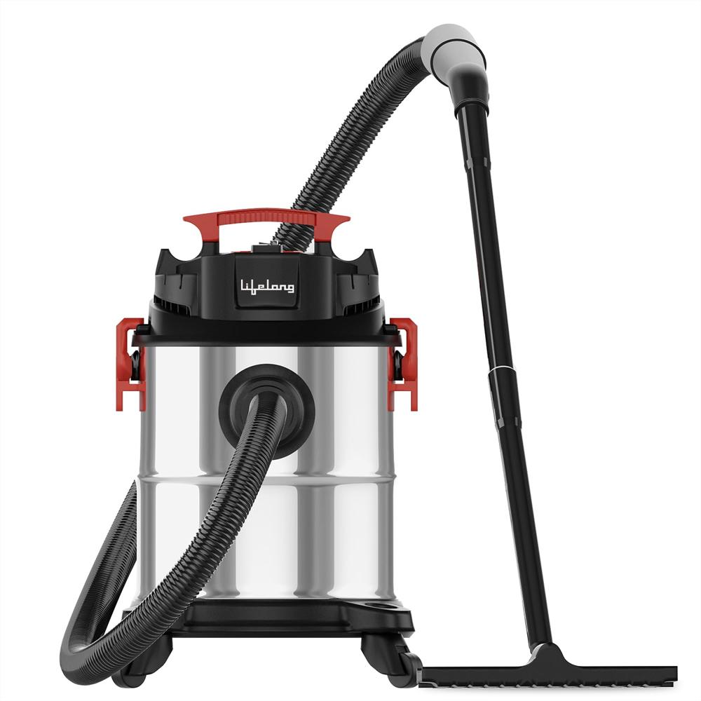 Lifelong Aspire ZX Wet & Dry Vacuum Cleaner, 1200 Watts, 16 kPa Suction Power, 21 litres Tank Capacity for Home Use, LLVC20