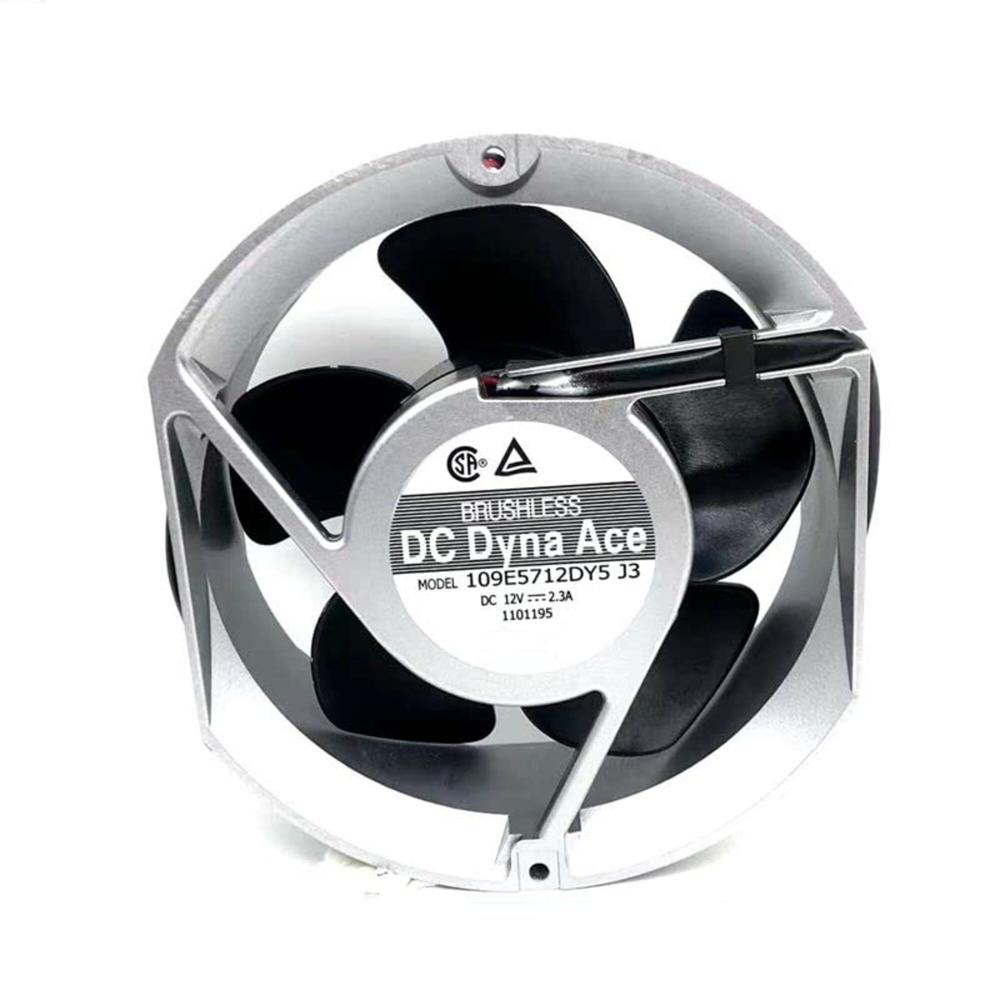 SANACE 109E5712DY5J3 12V DC 2.3A Ball Bearing 17251mm Industrial Inverter Axial Cooling Fan