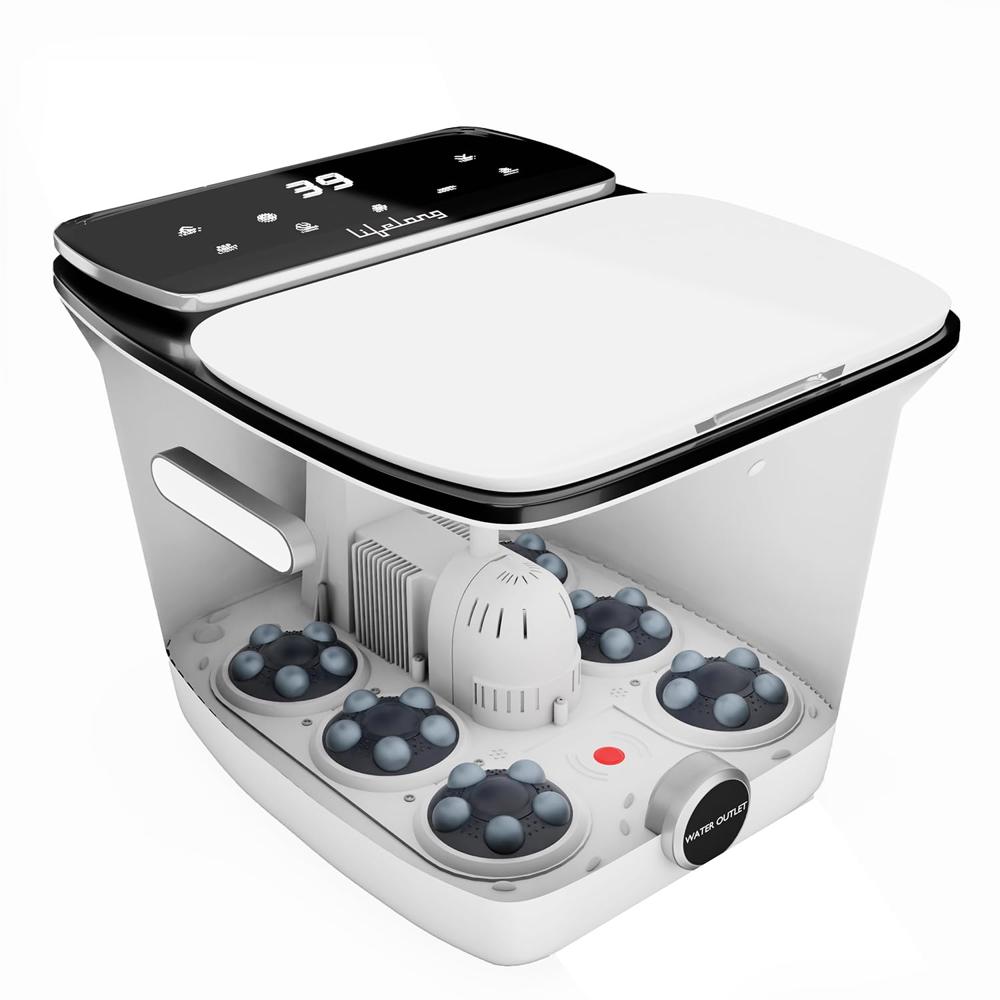Lifelong Automatic Foot Spa Massager for Pain Relief & Relaxation | Corded Massager with 6 Shiatsu Massage LLM477