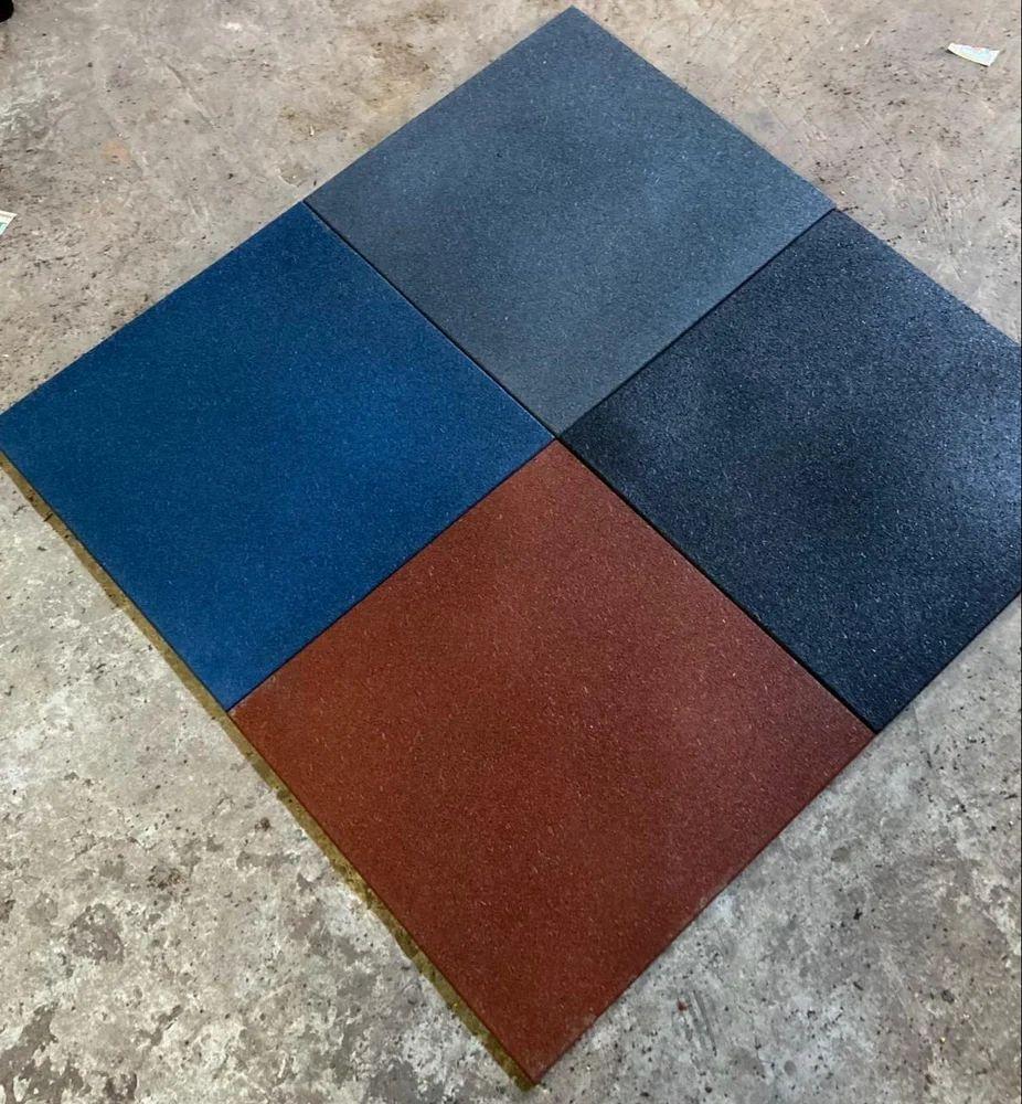 High Density Gym Flooring Tiles