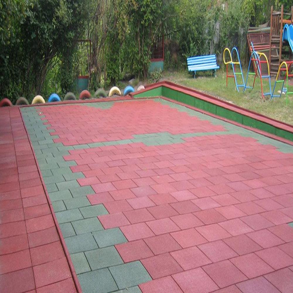 High Density Gym Flooring Tiles