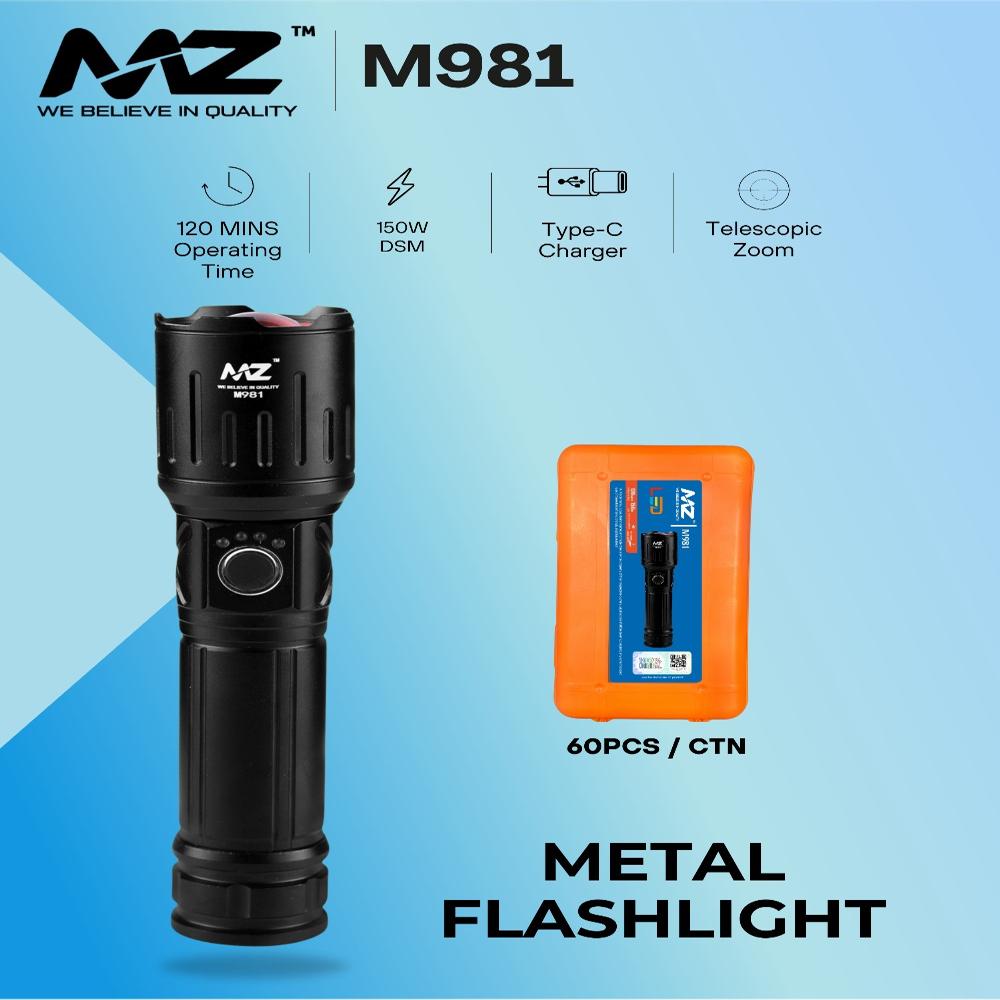 MZ M981 METAL FLASHLIGHT