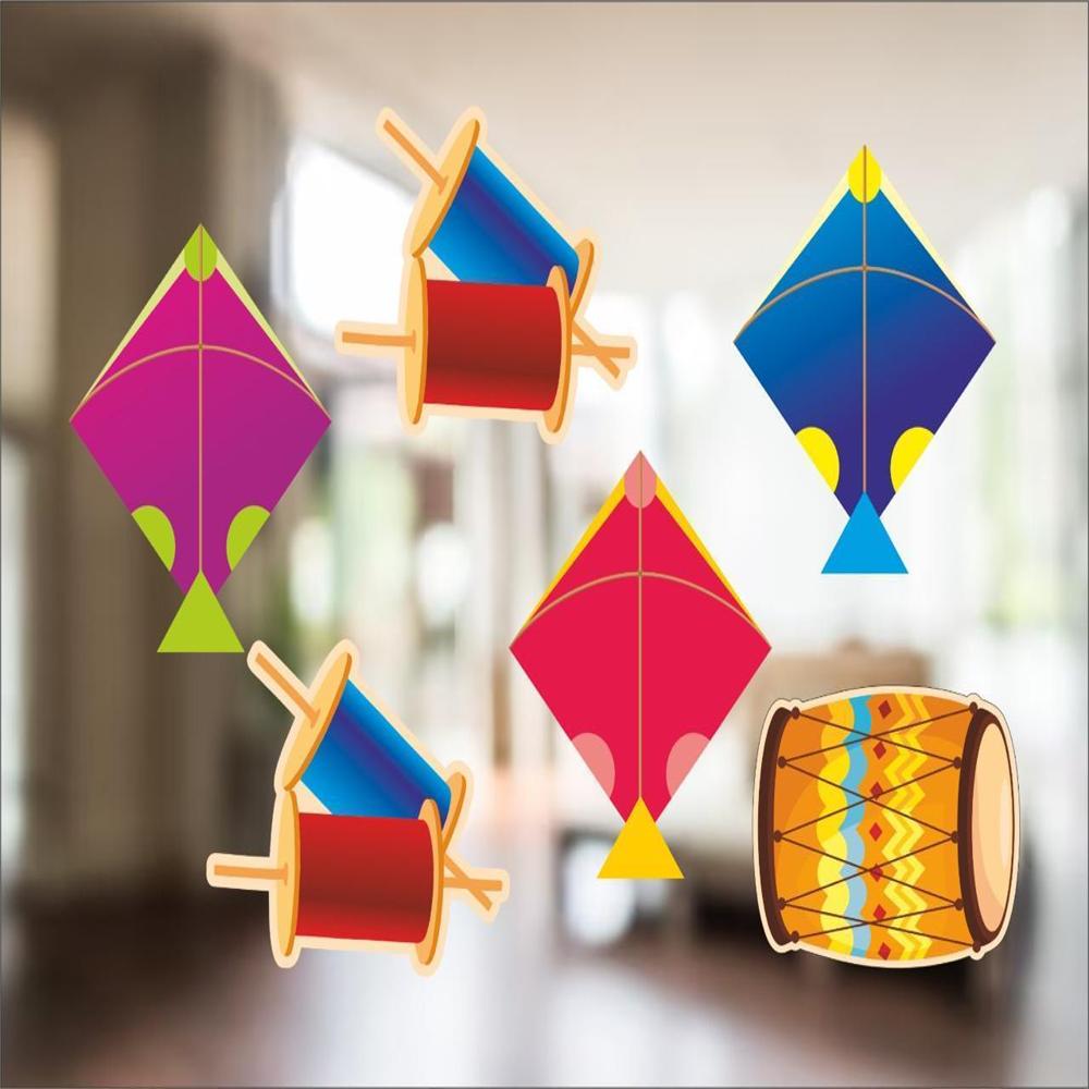 Kite Hanging for Makar Sankranti