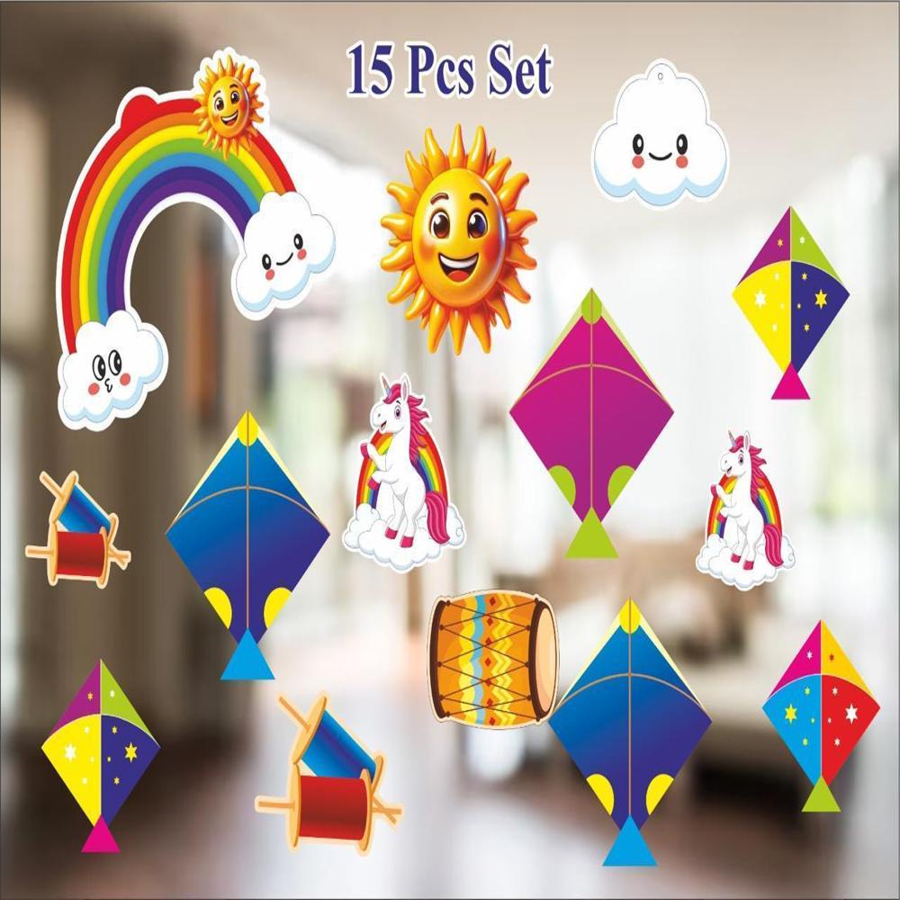 Kite Hanging for Makar Sankranti