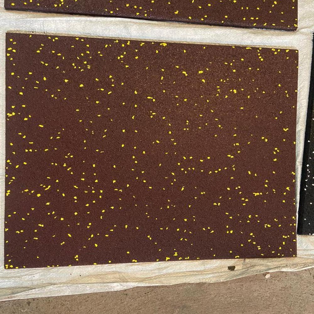 High Impact Rubber Gym Flooring Tiles
