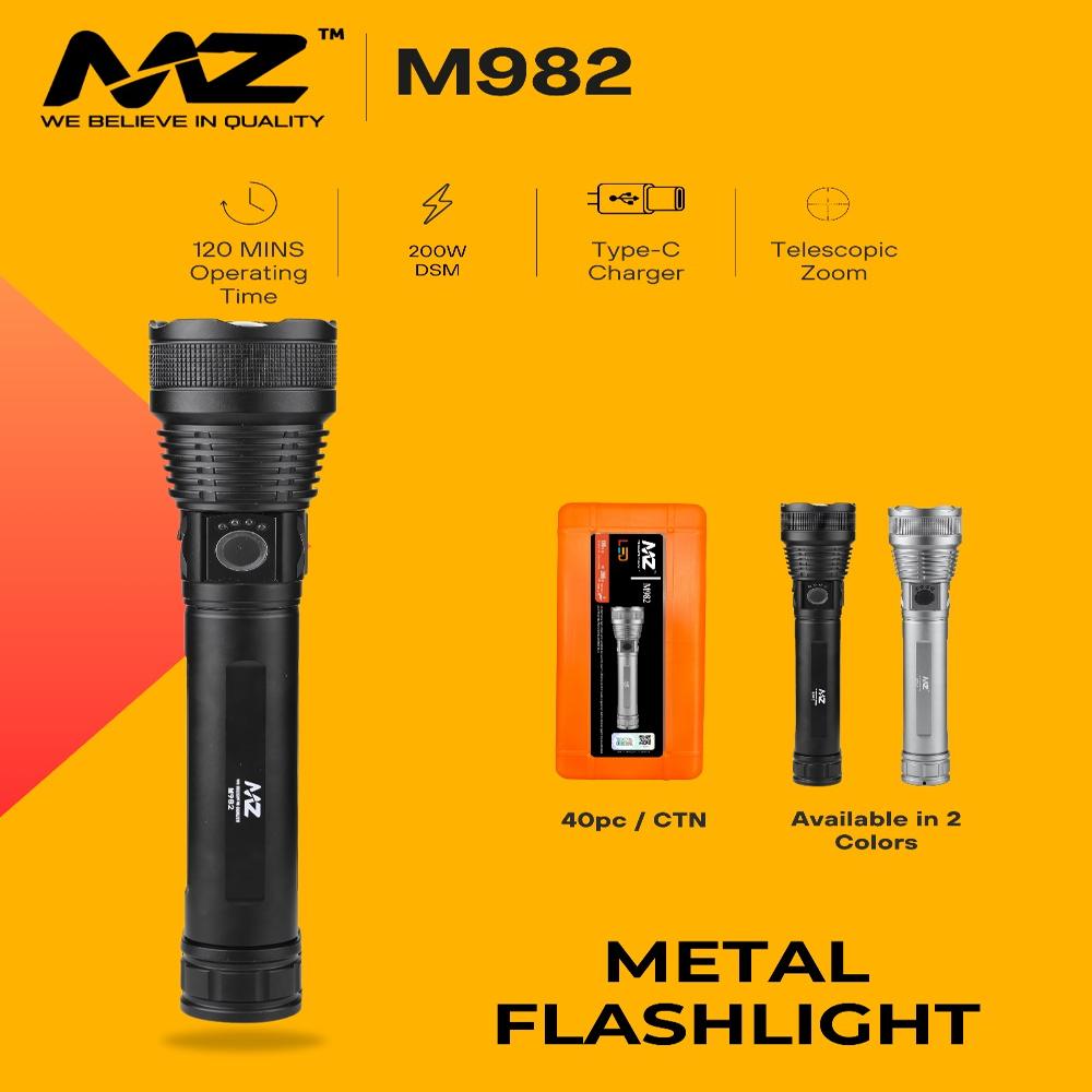 MZ M982 METAL FLASHLIGHT