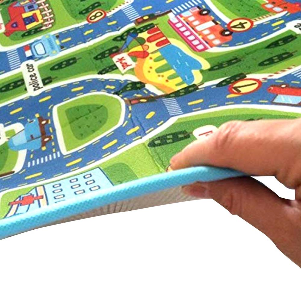 Waterproof Single-Side Baby Play & Crawl Floor Mat for Kids (180  115)