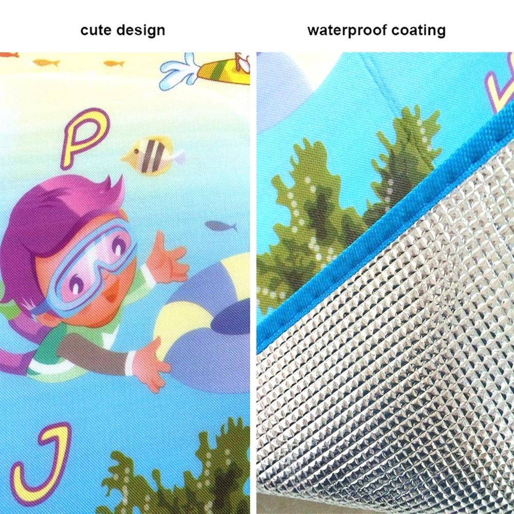 Waterproof Single-Side Baby Play & Crawl Floor Mat for Kids (180  115)