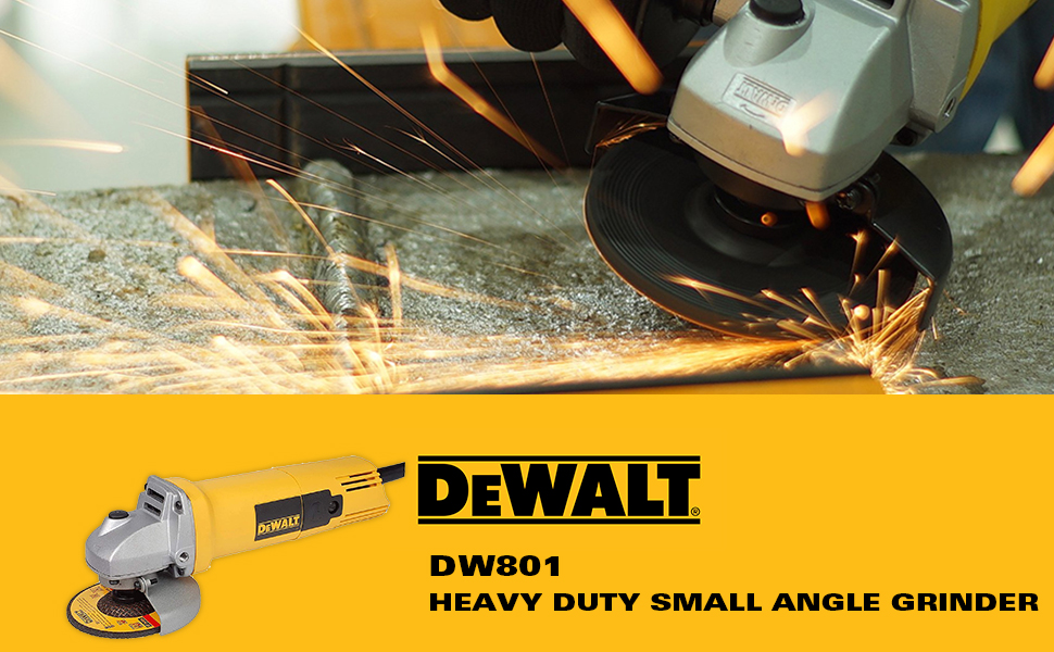 Dewalt Angle Grinder - Application: Metal Cutting & Grinding