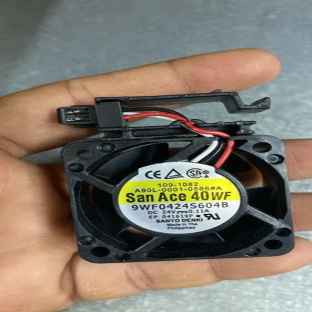 SANACE 9EF0424S604B 24V DC 0.11A 4020mm Ball Bearing Industrial Inverter Axial Cooling Fan