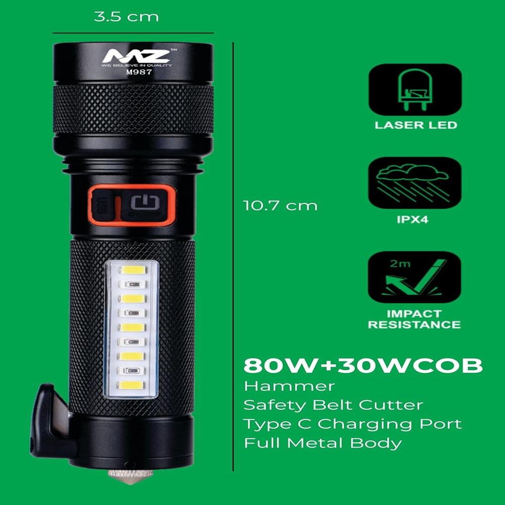 MZ M987 METAL FLASHLIGHT