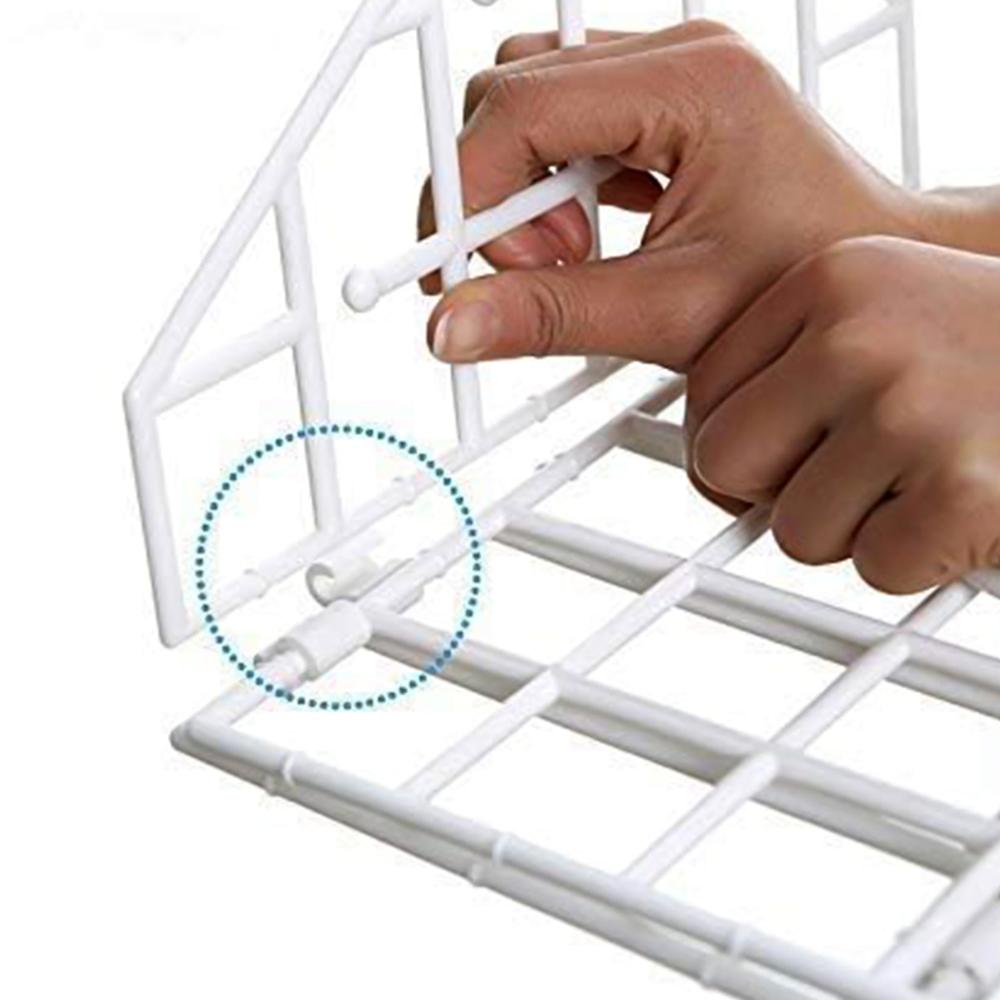 Multipurpose 5 Layer Folding Clothes Storage Racks - Color: Mix