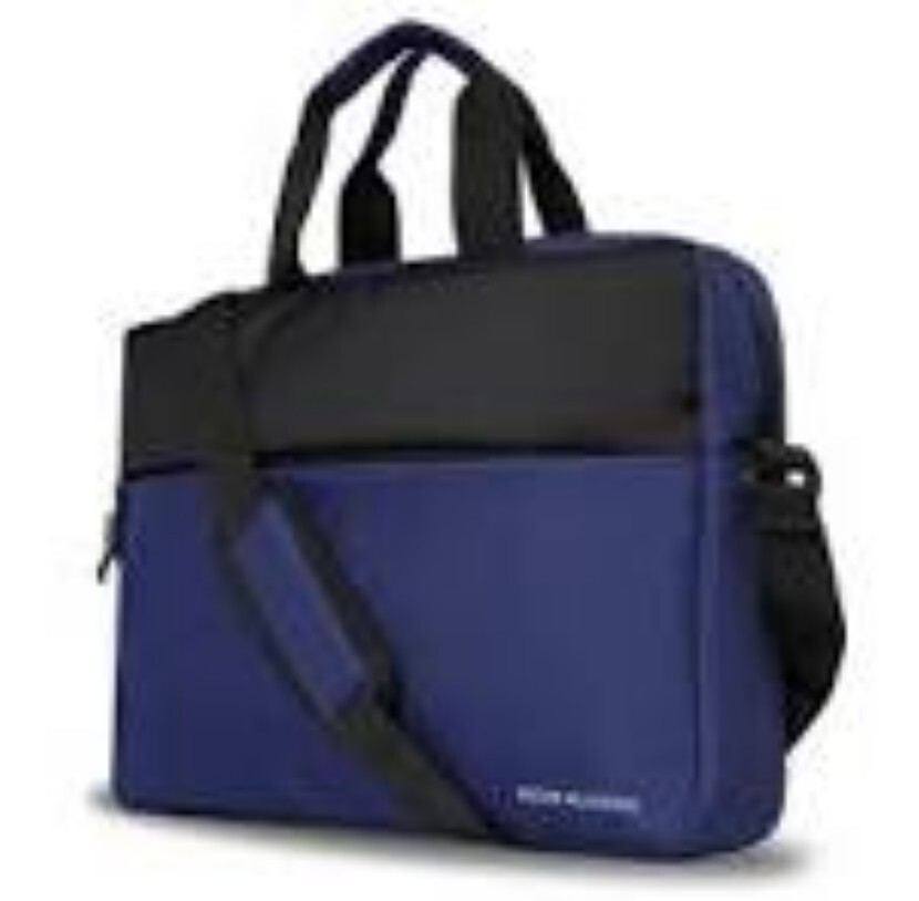 Blue Office Laptop Messenger Bag