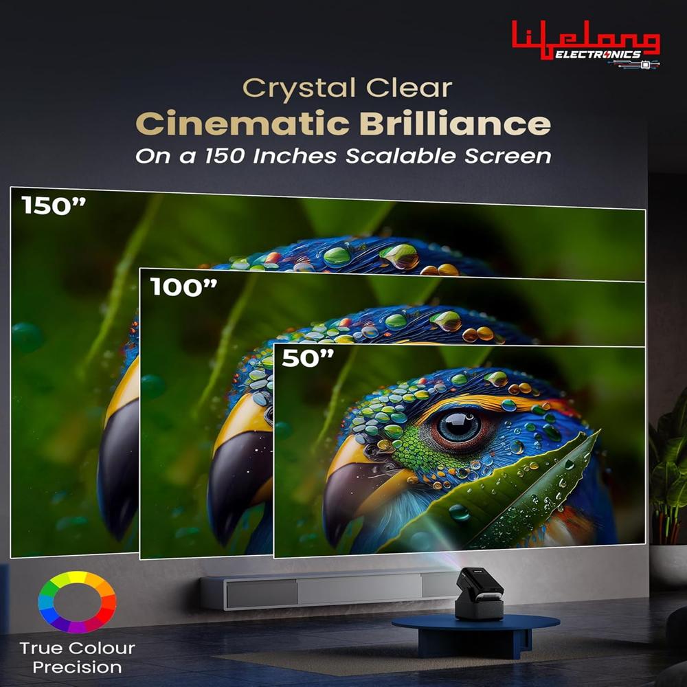 Lifelong Electronics ROAR Projector with 2 Mics | Booming 20W Speakers | Cricket Commentary