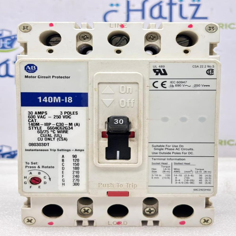 ALLEN-BRADLEY 30A MCCB