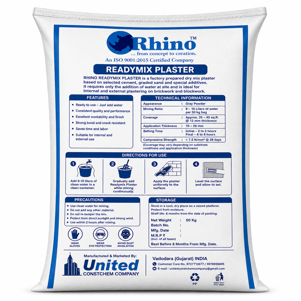 50 KG Readymix Plaster