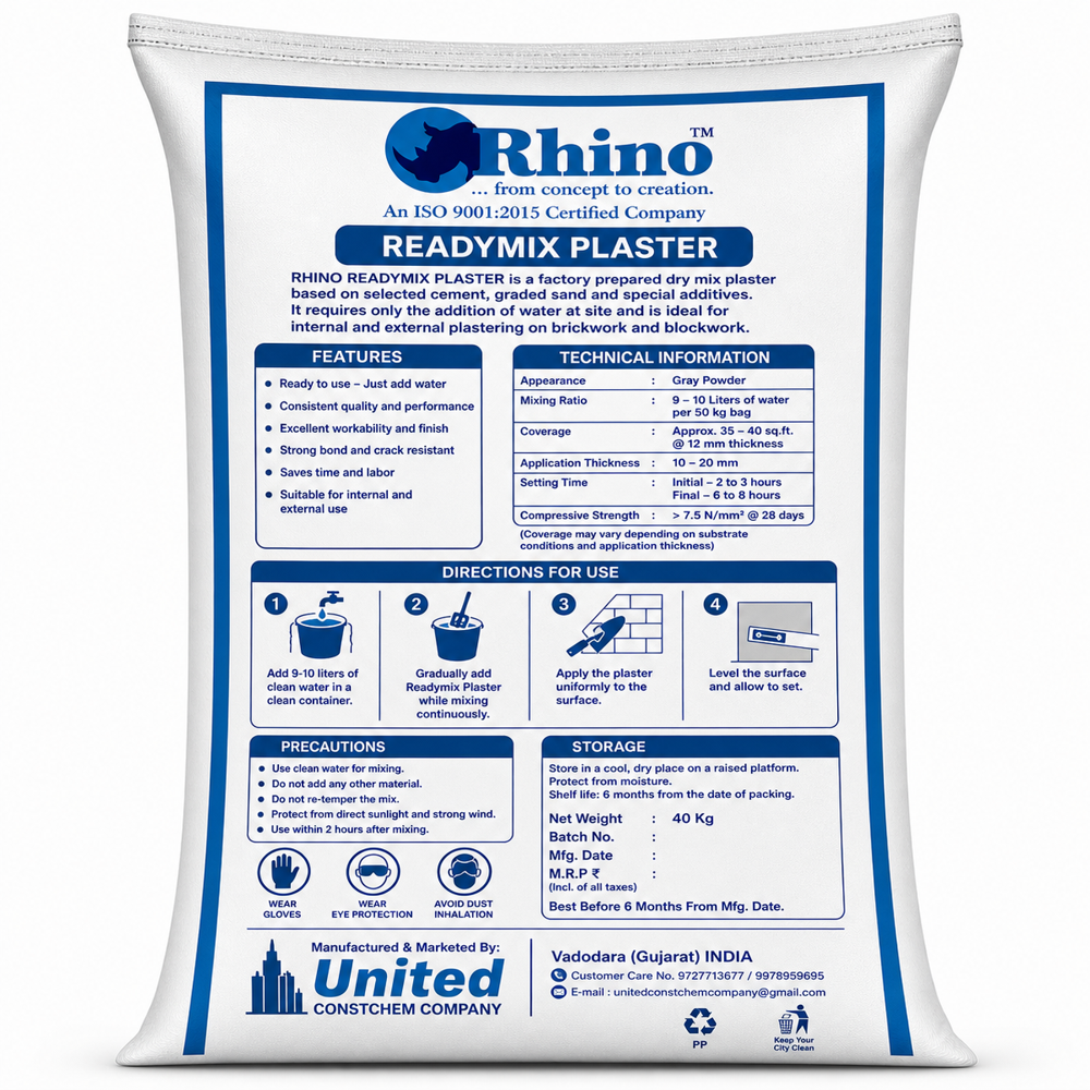 40 KG Readymix Plaster