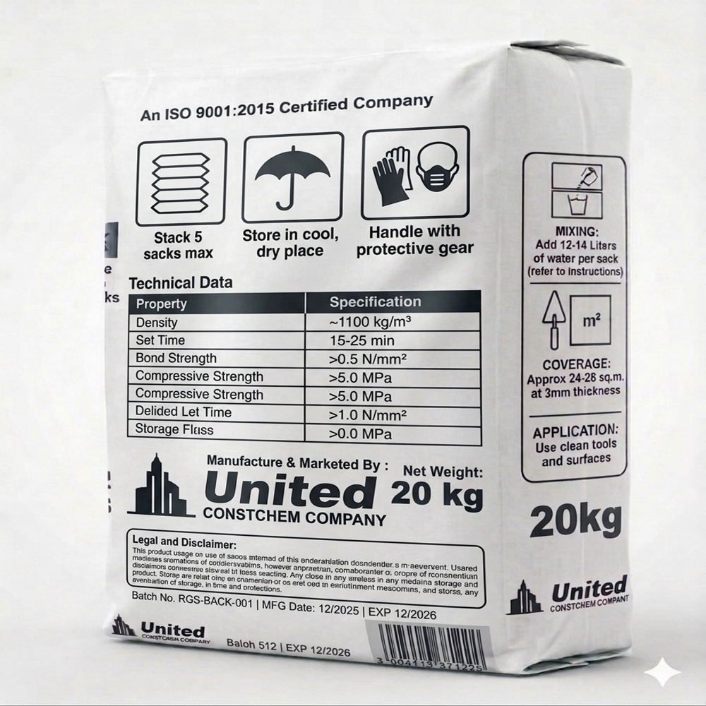 20KG Silver Gypsum Plaster