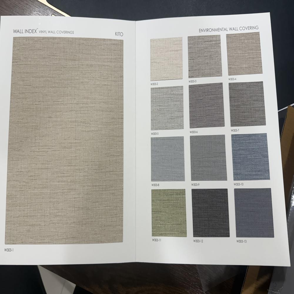 Wall Index Vinyl Wall Covering  Fabric Backed Premium Wallpaper  52-54 Width  Interior Wall Decor