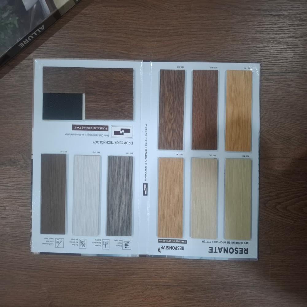 Luxury Vinyl Spc Flooring With Uniclic Technology - Color: Multi Colour