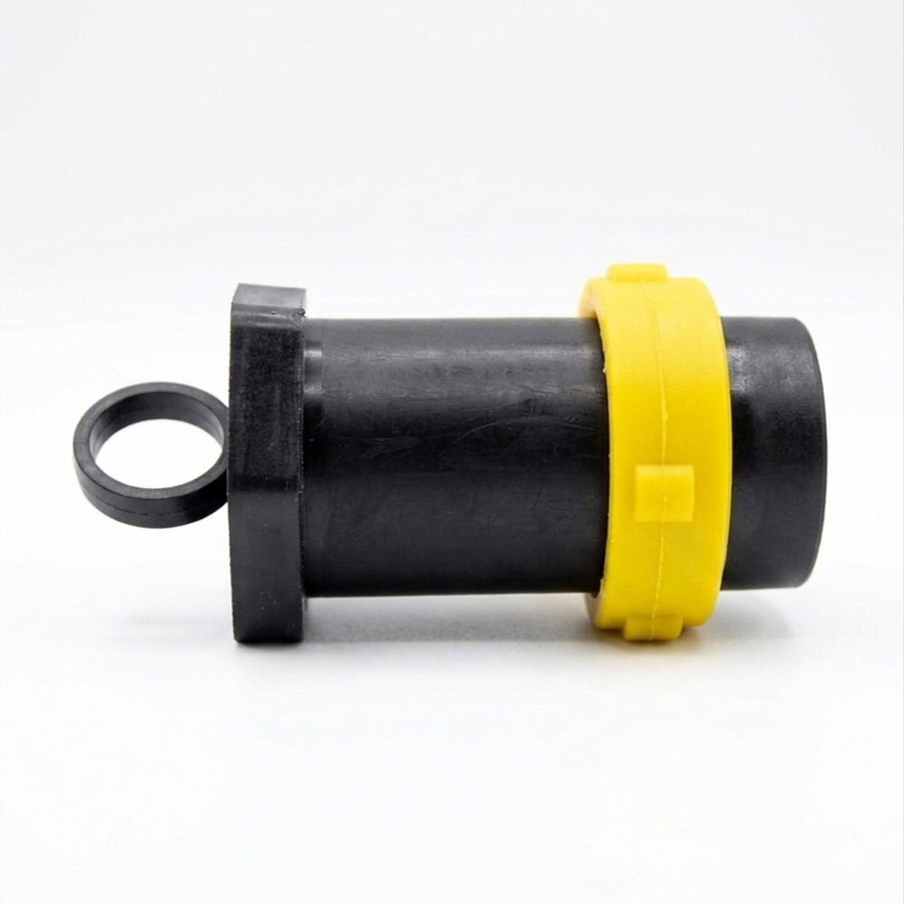 32mm And 40mm Rain Pipe End Cap - Color: Black