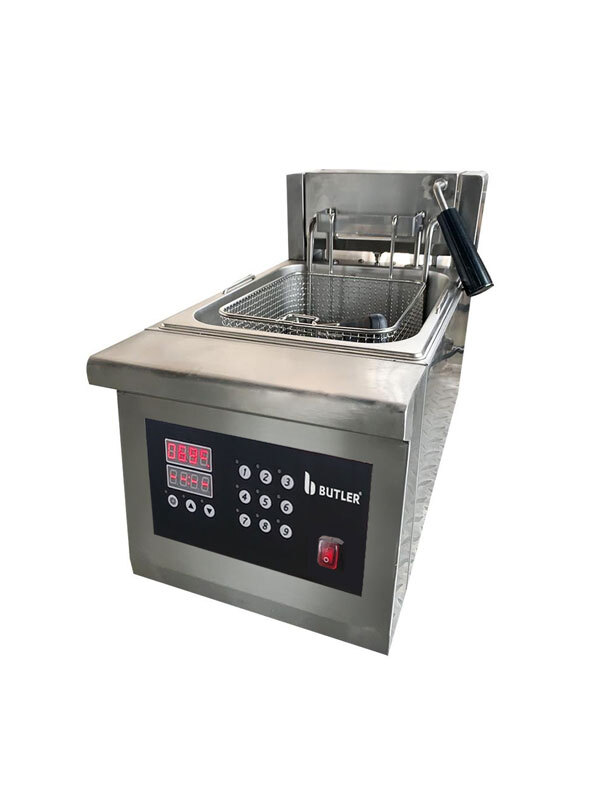 Electric Fryer Auto Lift Single Tank