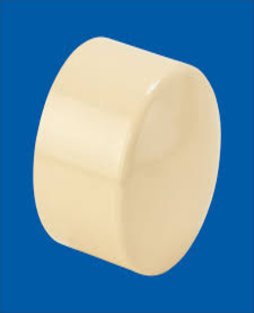 Cpvc End Cap - Color: Yellow
