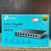 8 Port Gigabit Easy Smart Switch - Cache Capacity: 256 Megabyte (mb)
