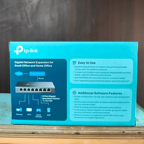 8 Port Gigabit Easy Smart Switch