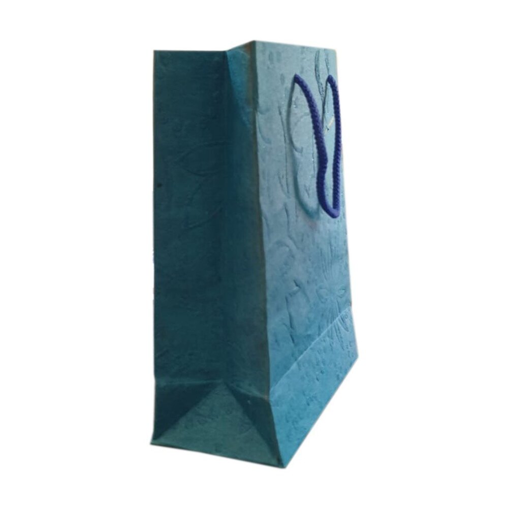 handmade Blue Paper Bags