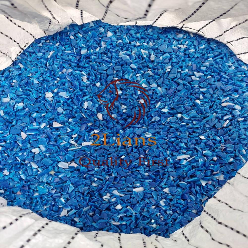 HDPE Drum Regrind Blue