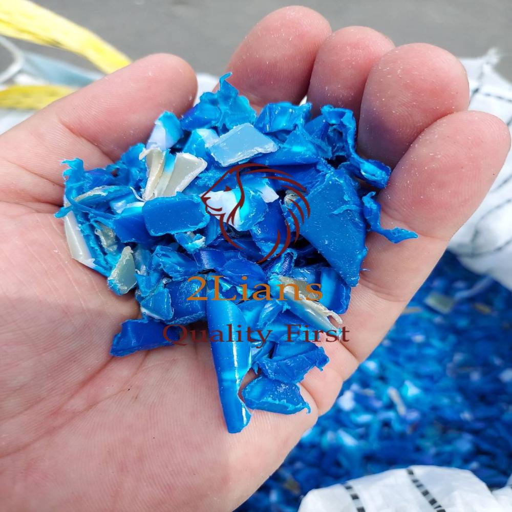 HDPE Drum Regrind Blue