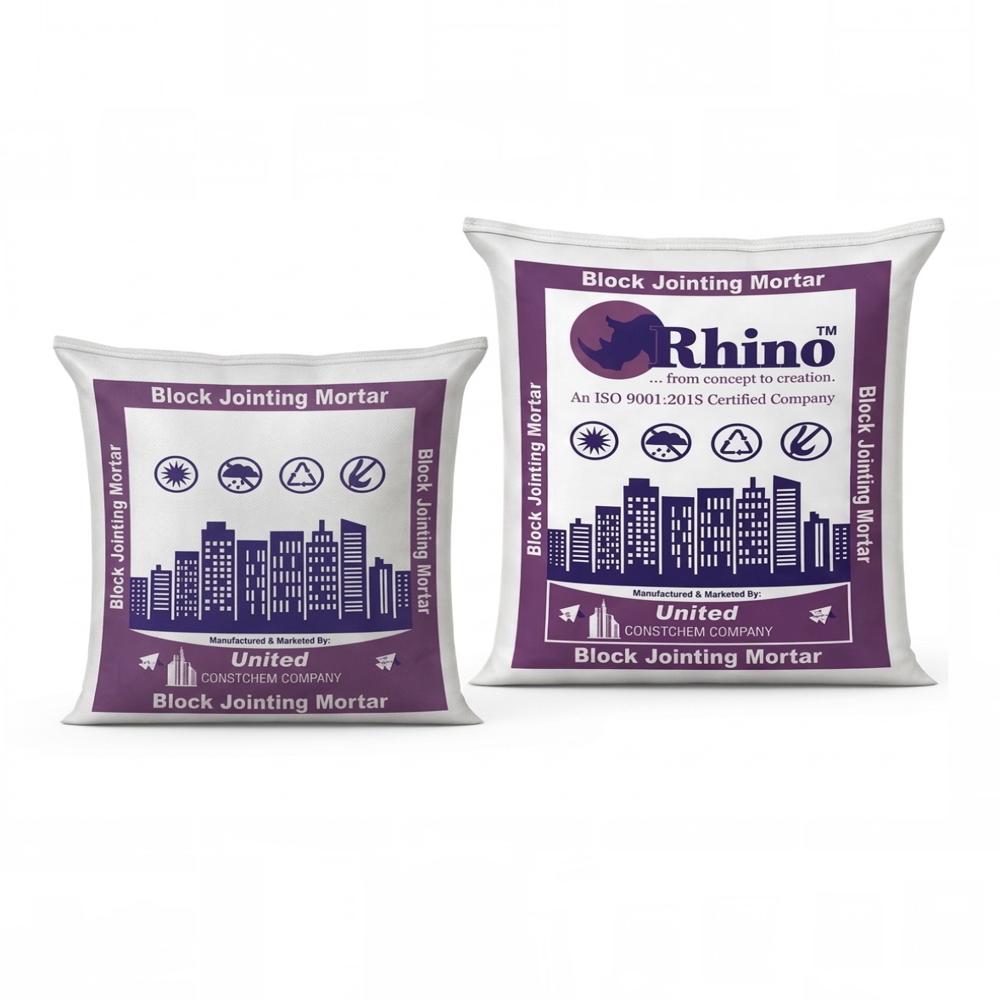Block Jointing Mortar - Application: Construction
