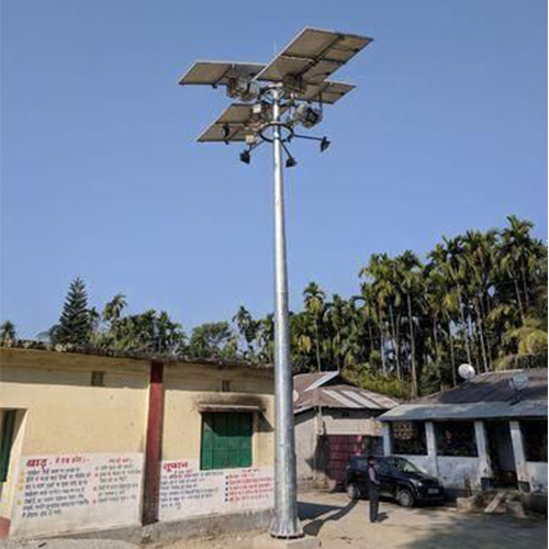 Solar High Mast Pole