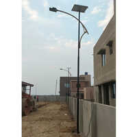 Solar Street Light Pole - Color: Grey