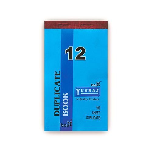 Yuvraj Duplicate Book No. 16, 12, 8, and 6