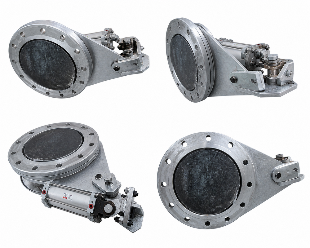 Rotary Segregating Valve Assembly For Ash Handling Plant