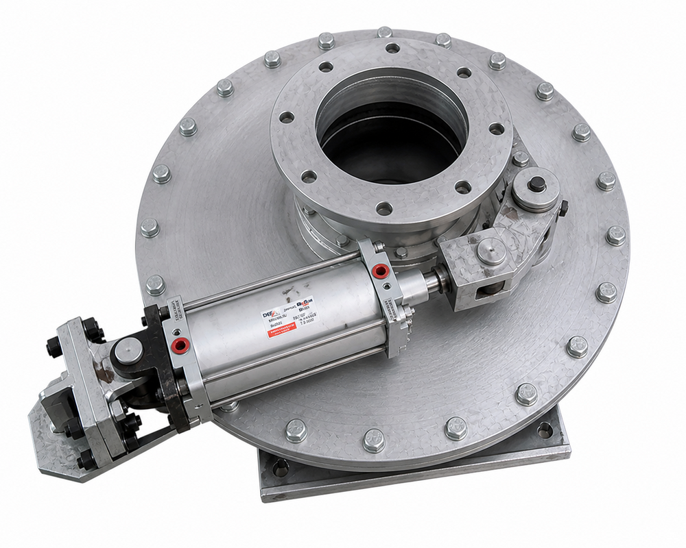 Rotary Segregating Valve Assembly For Ash Handling Plant