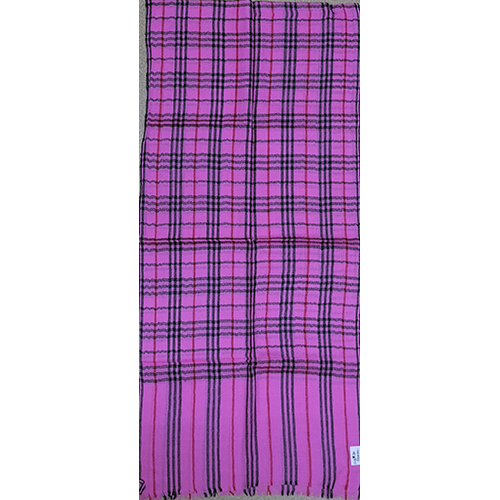 Merino Wool Check Mufflers
