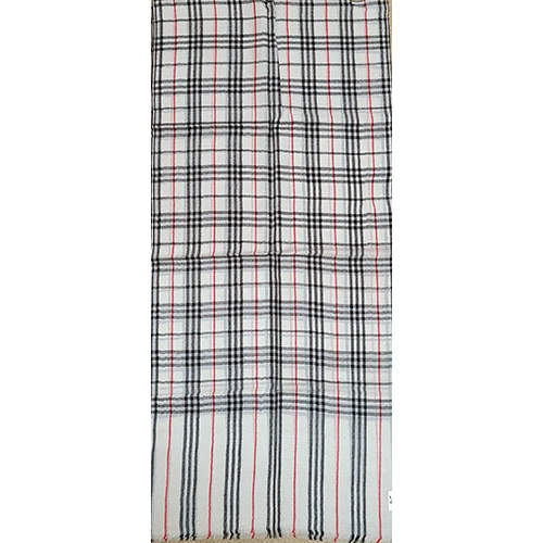 Merino Wool Check Mufflers