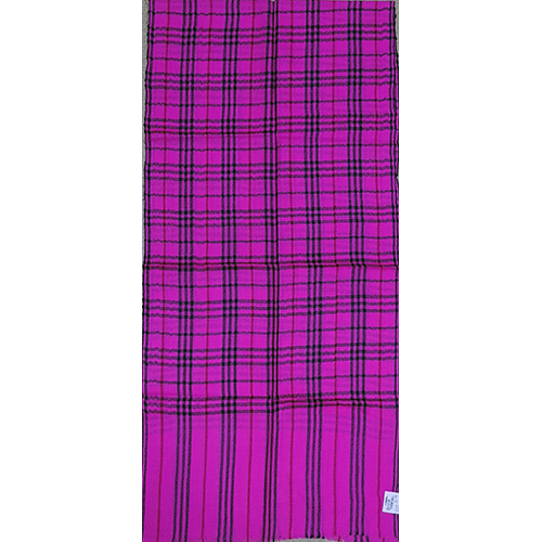 Merino Wool Check Mufflers