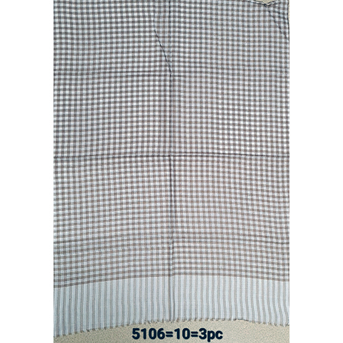 Merino Wool Check And Stripes Stoles