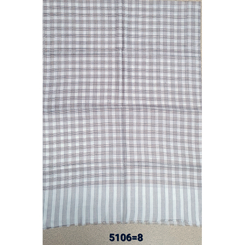 Merino Wool Check And Stripes Stoles