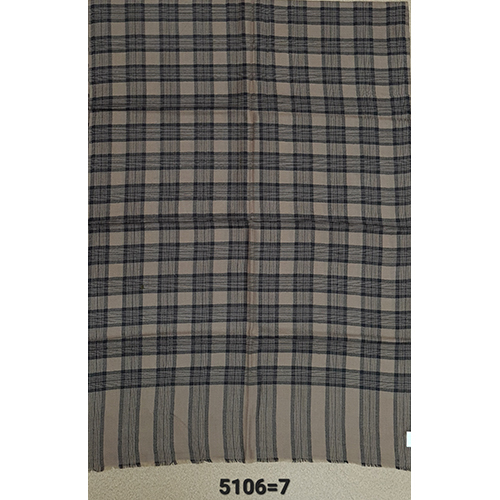 Merino Wool Check And Stripes Stoles