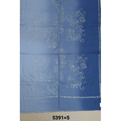 Merino Wool Swasrosvki Work All Over Stoles