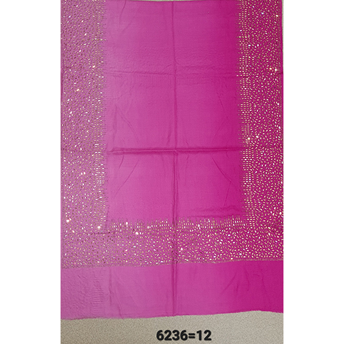 Merino Wool Swasrosvki Work Border Stoles