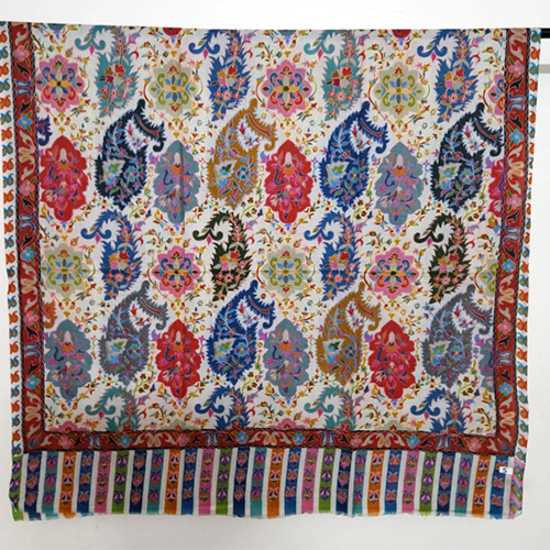 Merino  Wool Kalamkari Shawls