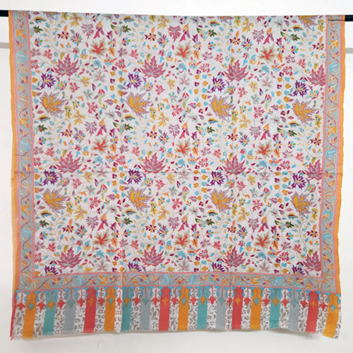 Merino  Wool Kalamkari Shawls